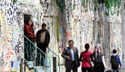 Damasco tiene el mural más largo
